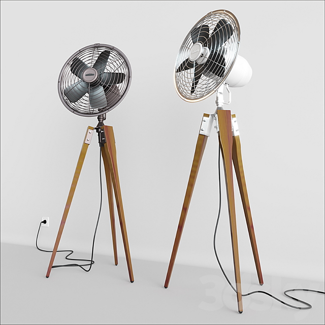 ARDEN PEDESTAL FAN 3d