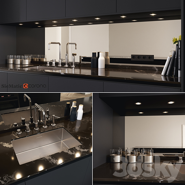 Kitchen SieMatic \\ Pure Collection 3DSMax File - thumbnail 2