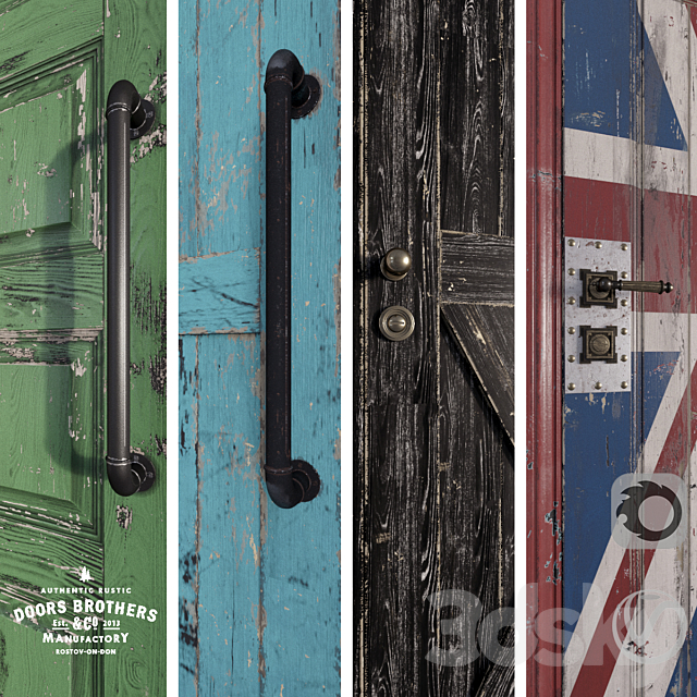 Doors pack by Doors Brothers 3d