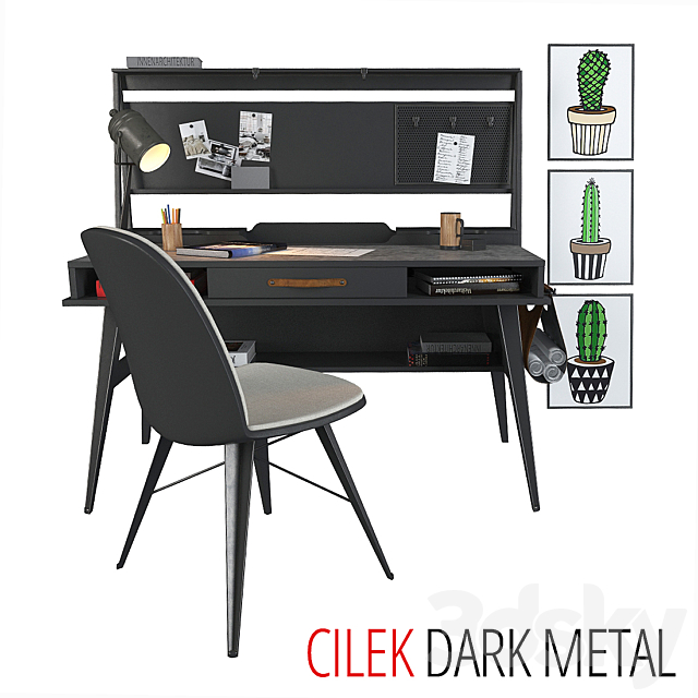 CILEK dark metall 3DSMax File - thumbnail 1