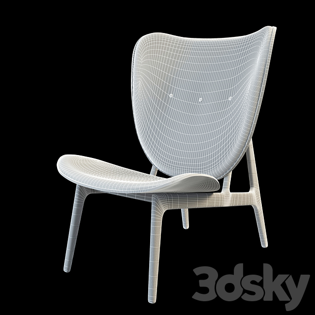 Elephant Chair by NORR11 3DSMax File - thumbnail 2