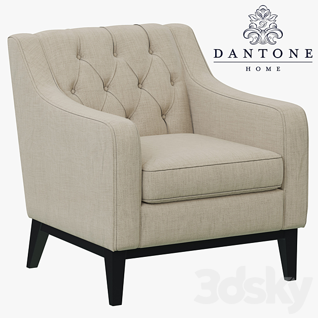 Dantone Home Brighton Classic Chair 3DSMax File - thumbnail 1