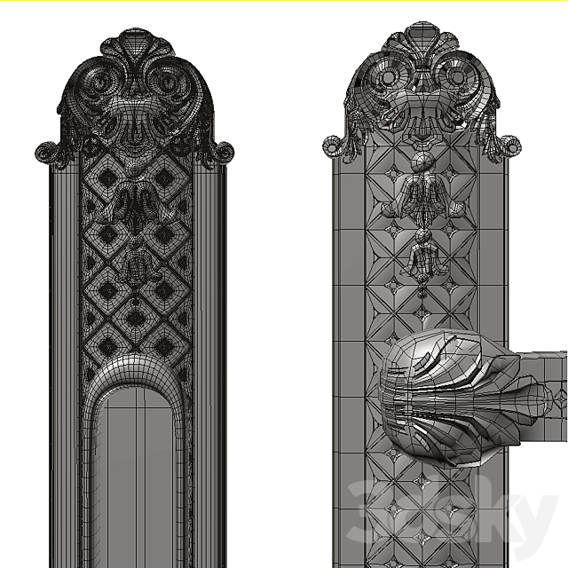 Salice Paolo Damasco 3DS Max Model - thumbnail 3