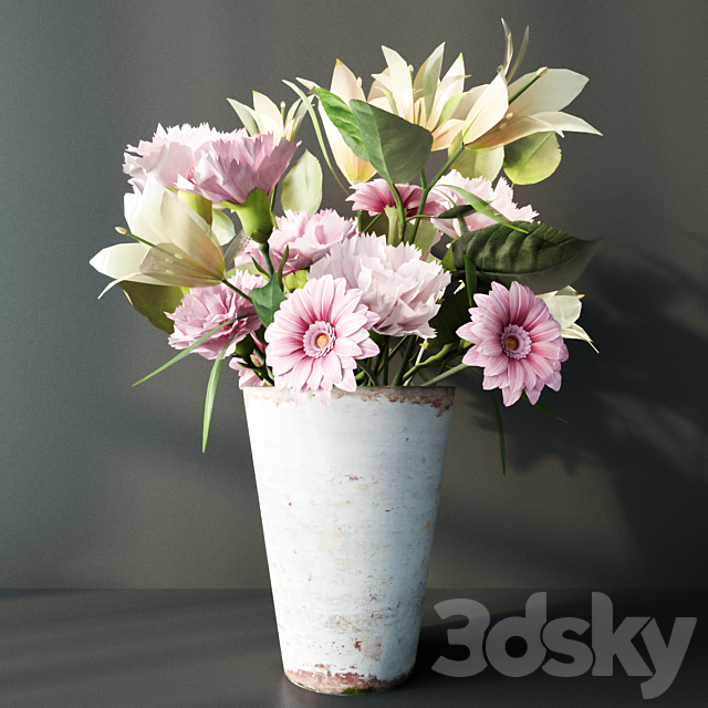 Bouquet of flowers 3DSMax File - thumbnail 1