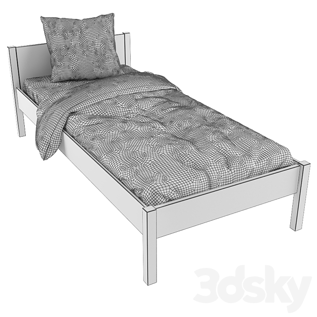 Bed clothes 02 3DSMax File - thumbnail 3