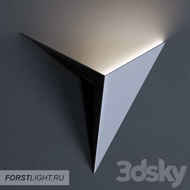 Wall Lamp Forstlight LARUS 3DSMax File - thumbnail 1