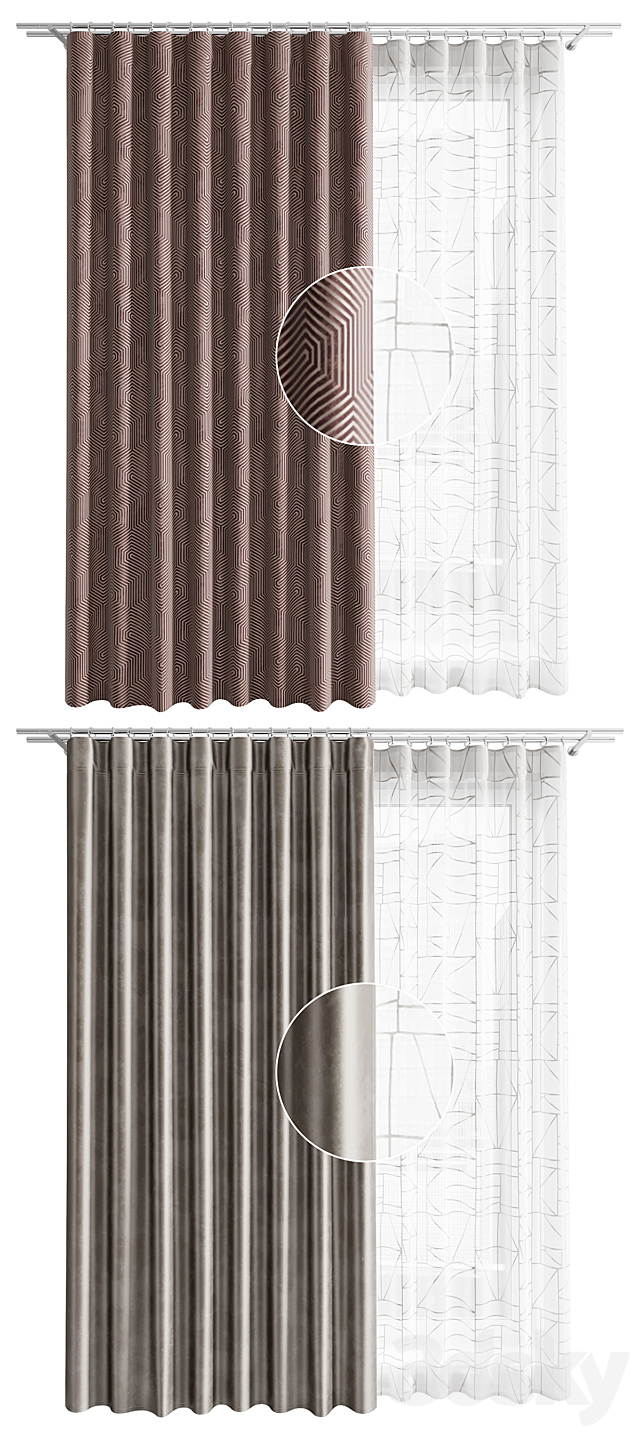 Broad Curtain Constructor 3d