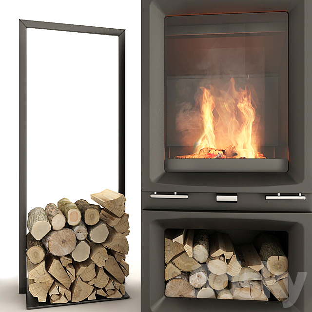 Fireplace_05 3d