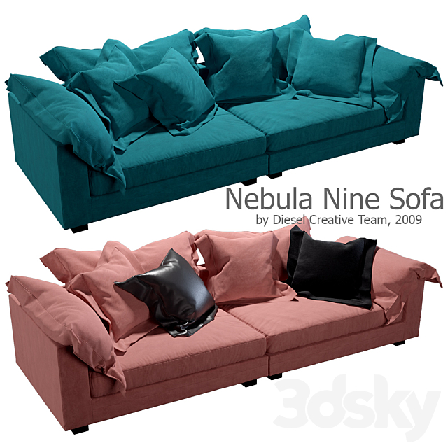 Nebula Nine Sofa 3DSMax File - thumbnail 1