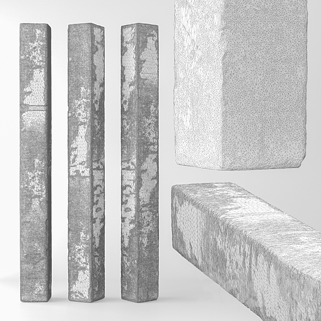 Concrete Column 3d
