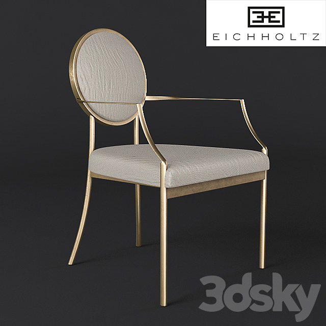 eichholtz-dining chairs 3DSMax File - thumbnail 2