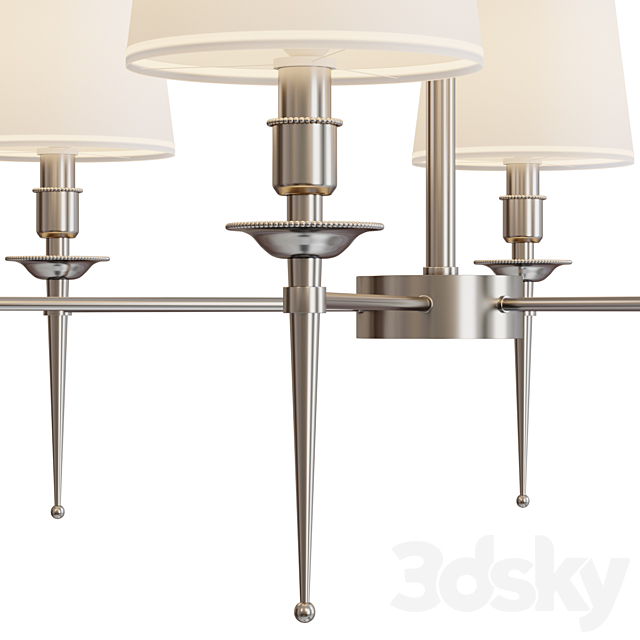 Robert Abbey Cedric Chandelier.3 3d