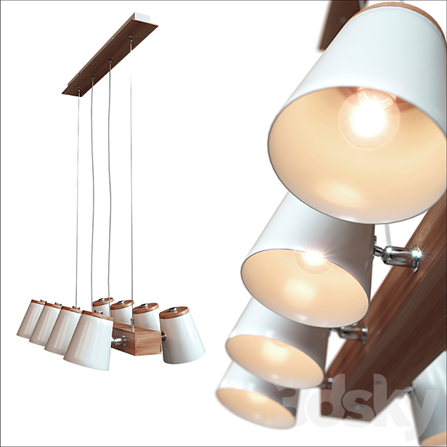 Botimi Adjustable Pendant Lights II 3d