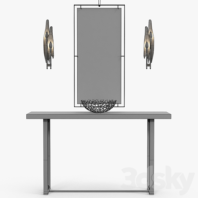 Julian Chichester – Marcel console table 3DSMax File - thumbnail 3