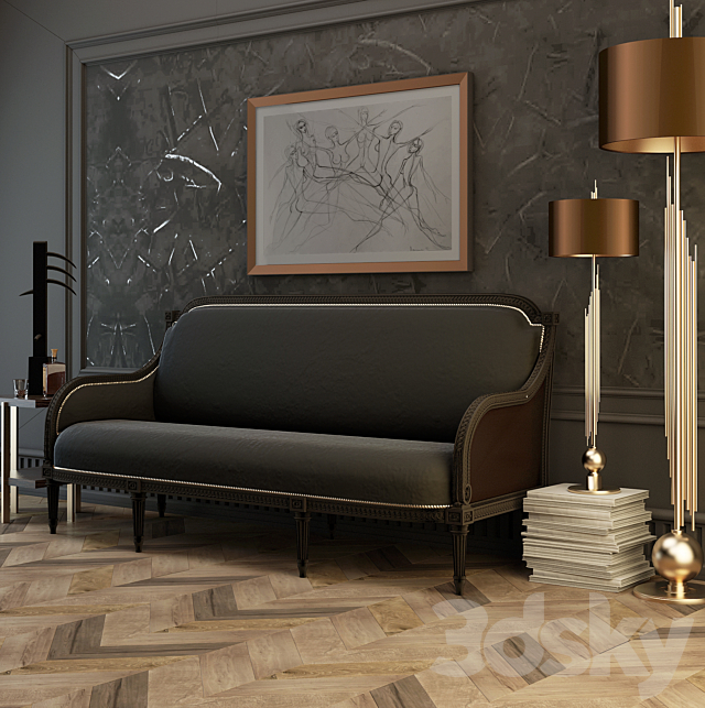 COUCH_SET 3d