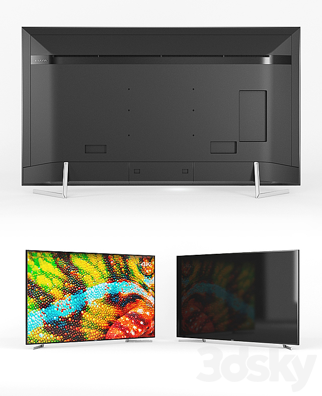 Sony X900F LED | 4K Ultra HD | HDR | Smart TV (Android TV) 3d