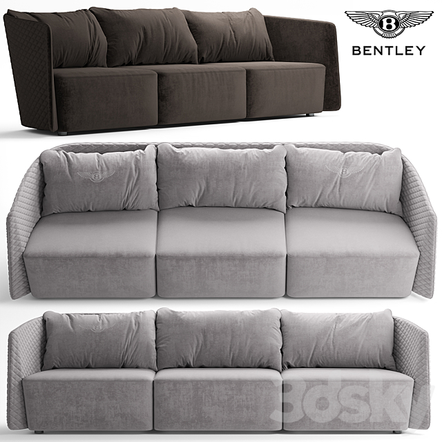 Sofa Bentley BUTTERFLY 3DSMax File - thumbnail 1
