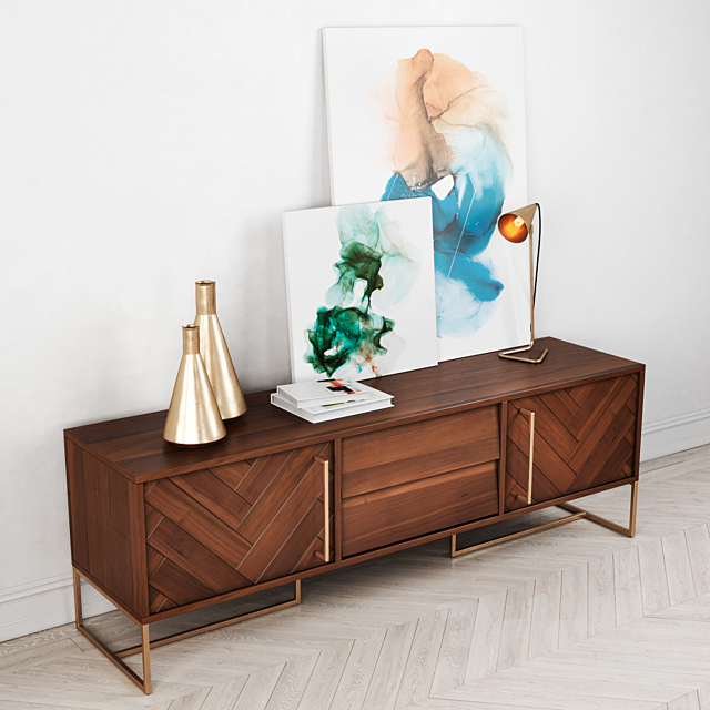 Class Sideboard. Dutchbone 3d