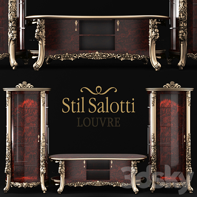 Stil Salotti LOUVRE 3DSMax File - thumbnail 1