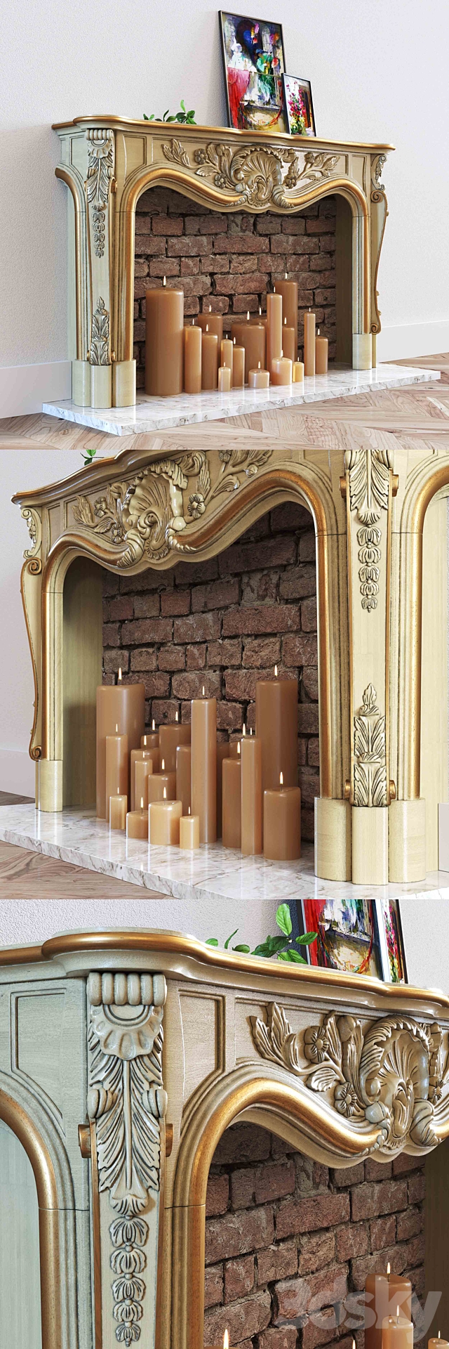 fireplace 3d