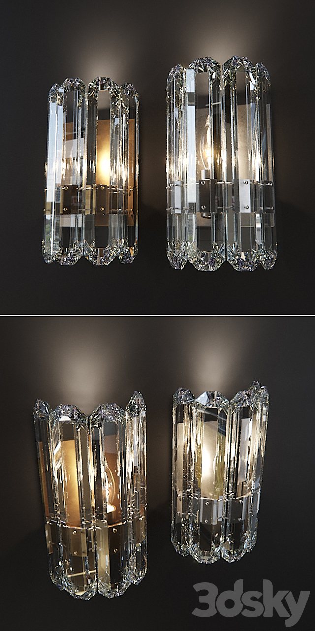 BONNINTON WALL SCONCE 3d