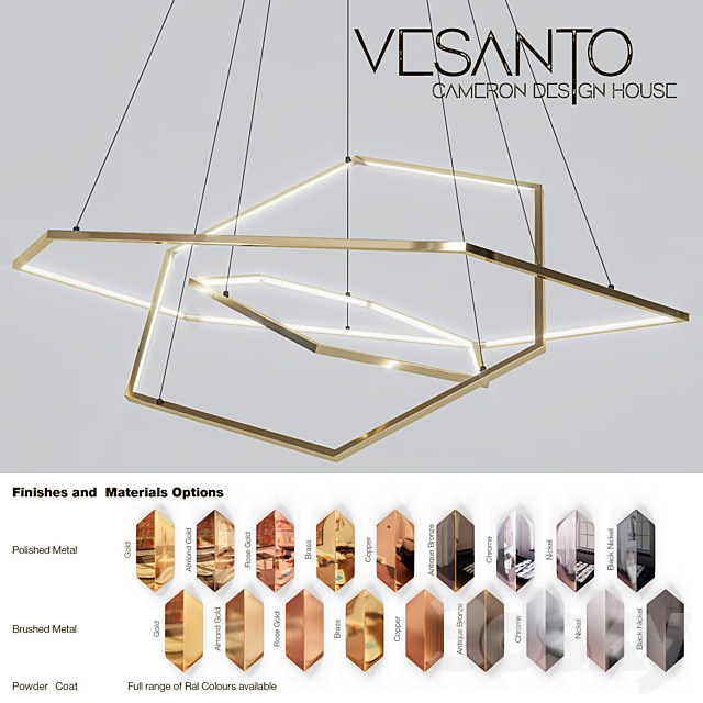Vesanto chandelier 3DSMax File - thumbnail 2