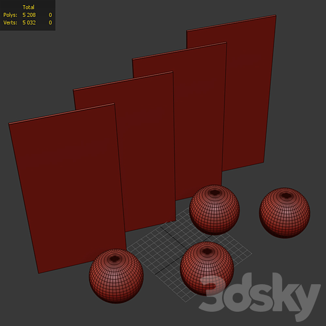 Laminate countertops & Seamless texture Set 02 3d