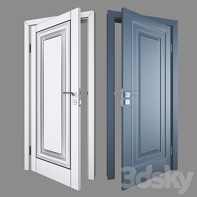 Door U23 ProfilDoors 3d
