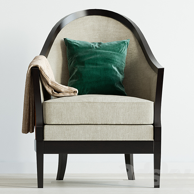Jonathan Charles - 500036 armchair 3d