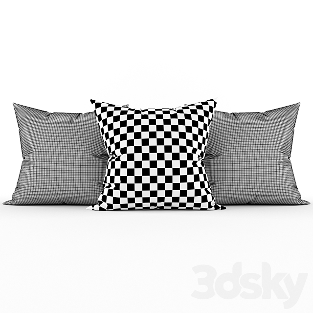 Decorative pillows 3DSMax File - thumbnail 2