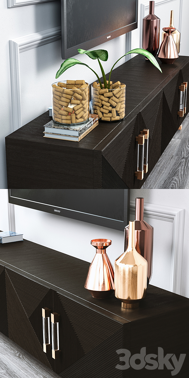 sideboard TV 3d