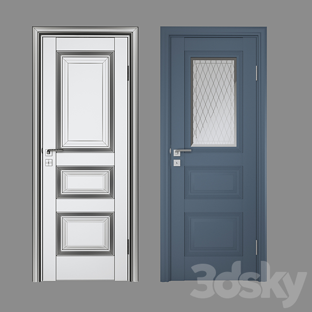 Door U83 ProfilDoors 3d