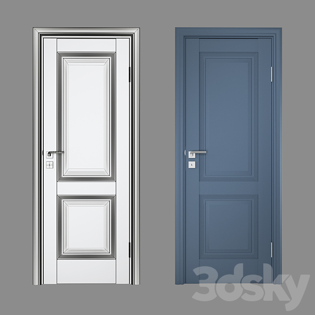 Door U80 ProfilDoors 3d