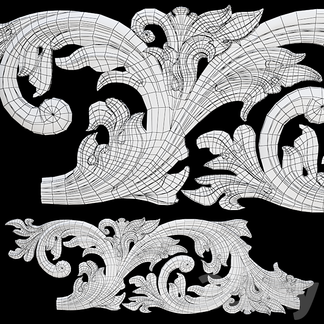 stucco 3DS Max Model - thumbnail 2
