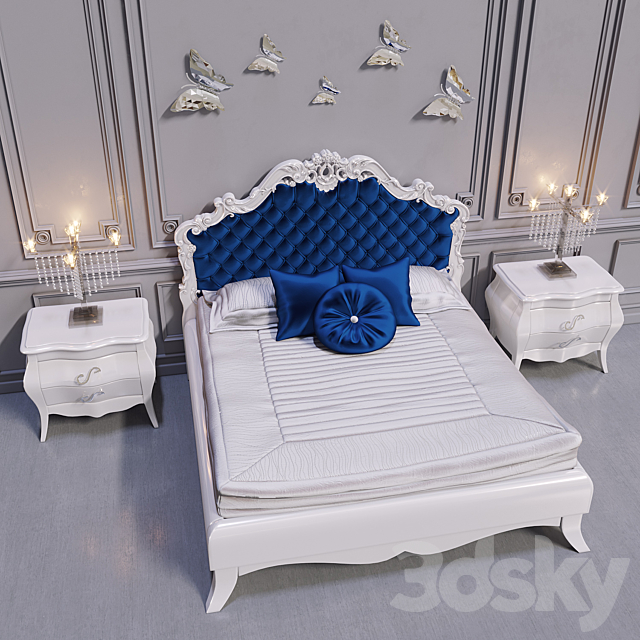 Zebrano Casa EMILY Bedroom 3d