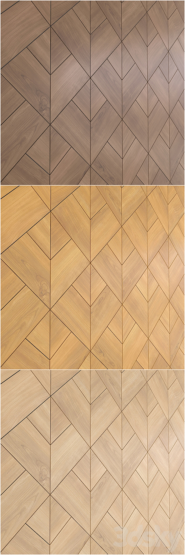 WoodWalls - Tulip 3d