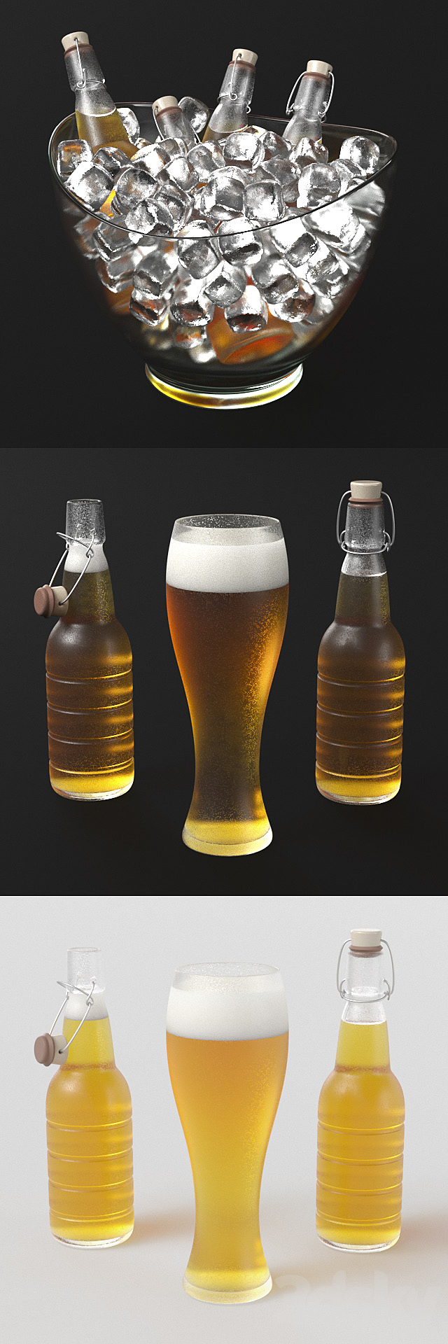 Beer and ice 3DSMax File - thumbnail 2