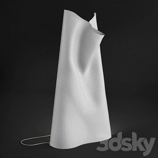 Floor lamp GWEILO HAN GR 3d