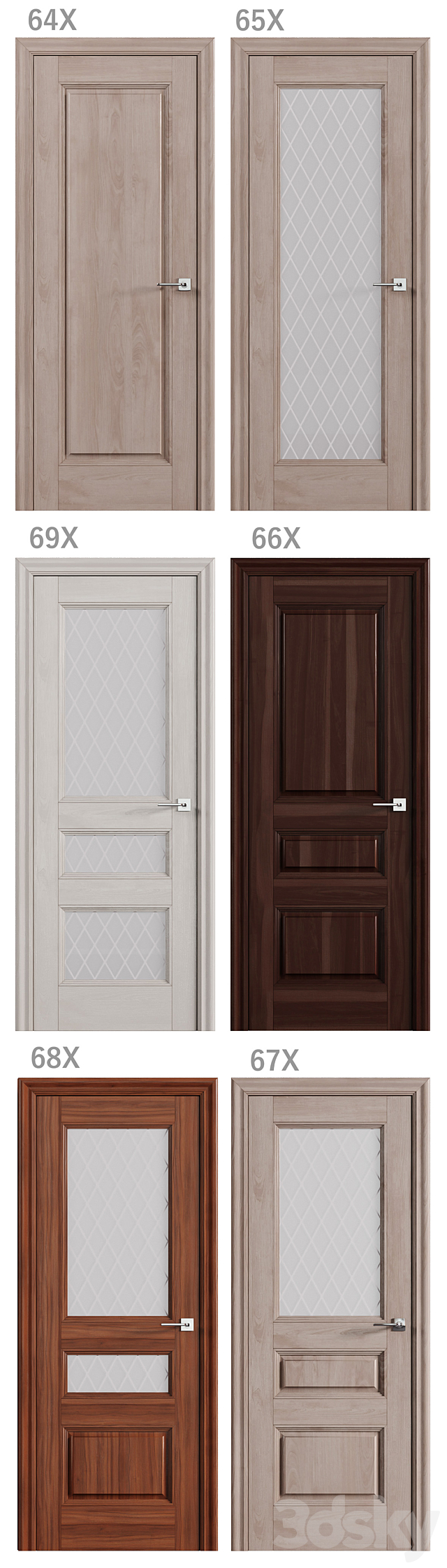 ProfilDoors X series 3d