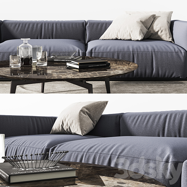 Set from Poliform Shangai 3d