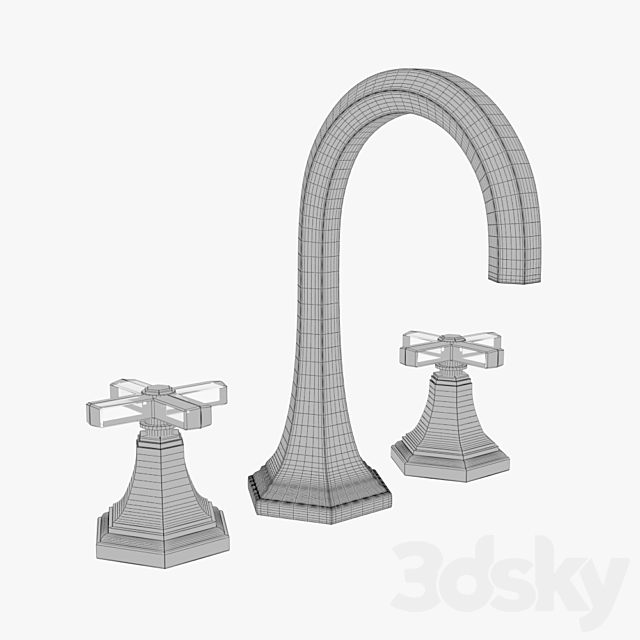 Kallista – For Town Tall Spout Sink Faucet – P22732-CC 3DSMax File - thumbnail 2
