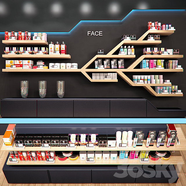 Cosmetics store 3DSMax File - thumbnail 1