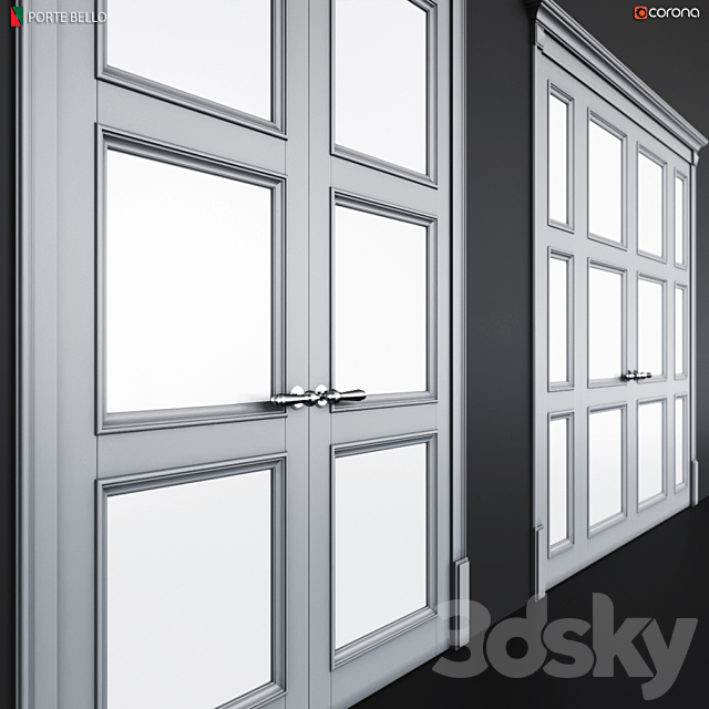 Doors Porte bello 7 3DSMax File - thumbnail 2