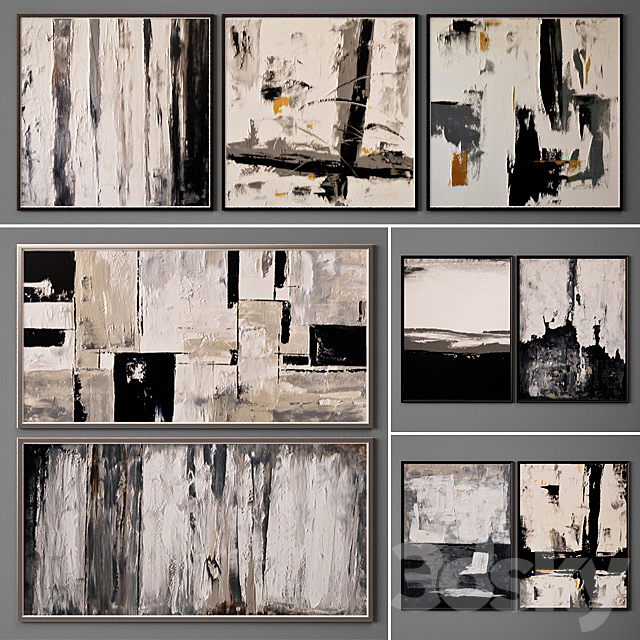 Collection of paintings-74 3DSMax File - thumbnail 1