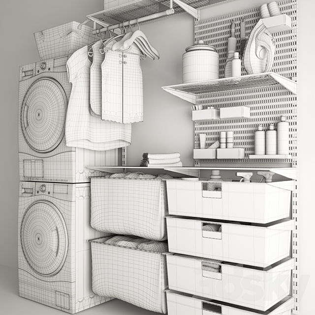 Washing and drying machine LG I Laundry 3d