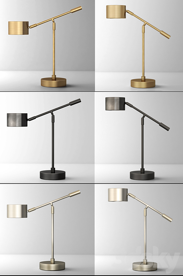 Barlow table lamp 3d