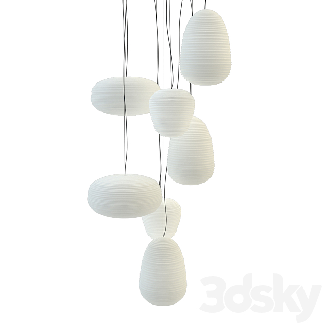 Suspension fixture foscarini rituals 3 multi sospensione 3d