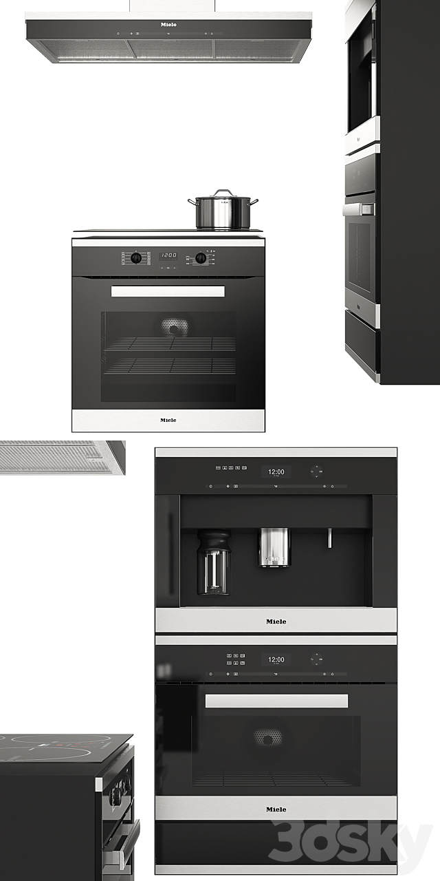 Miele Appliances Metal 3d