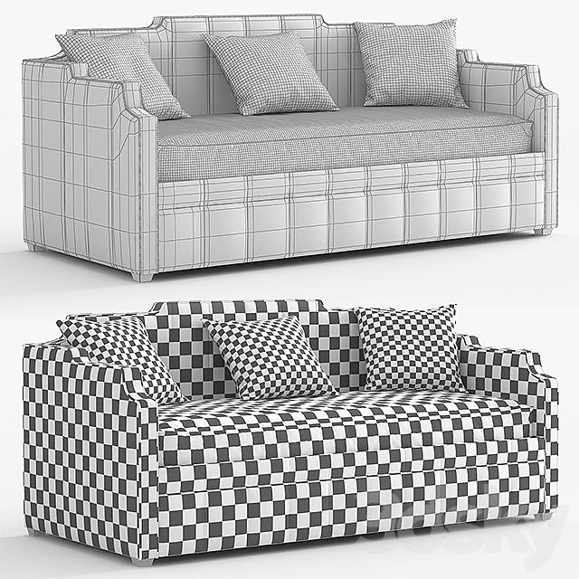 Dantone | Sofa-bed “Horley” 3DSMax File - thumbnail 2