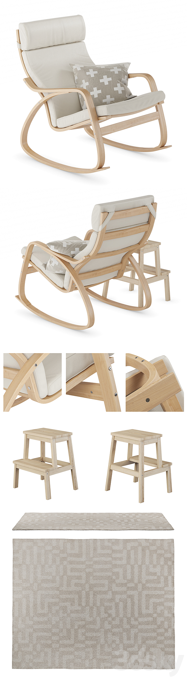 IKEA set # 1 3d